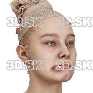 Anneli Raw Morph Scan - 25 Jaw Sideways Right